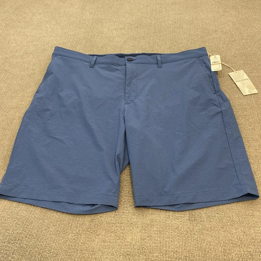 Tommy Bahama Chip Shot Shorts Mens 42 Blue Golf 10